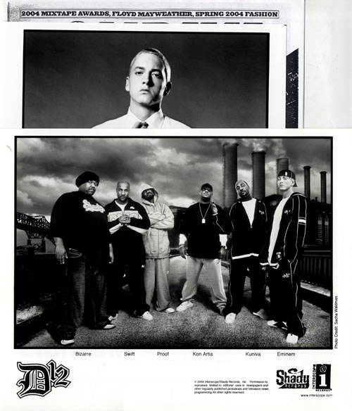 D12 D12 World US Promo media press pack (293097) PRESS PACK